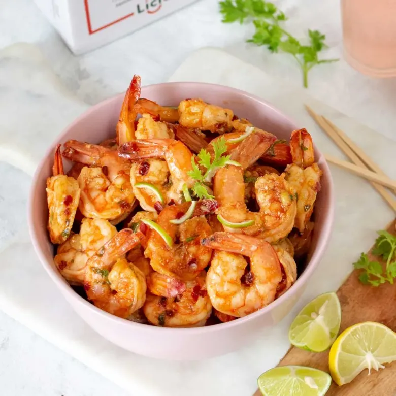 Sweet Chilli Prawns