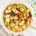 Chicken Chow Mein with Noodles