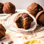 Coffee Frappe & Walnut Muffin