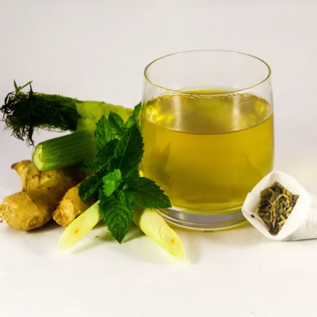 Fennel, Lemon, Spearmint, Ginger