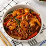 Fried Noodles with King Prawns