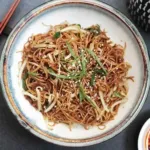 Fried Noodles with bean sprouts