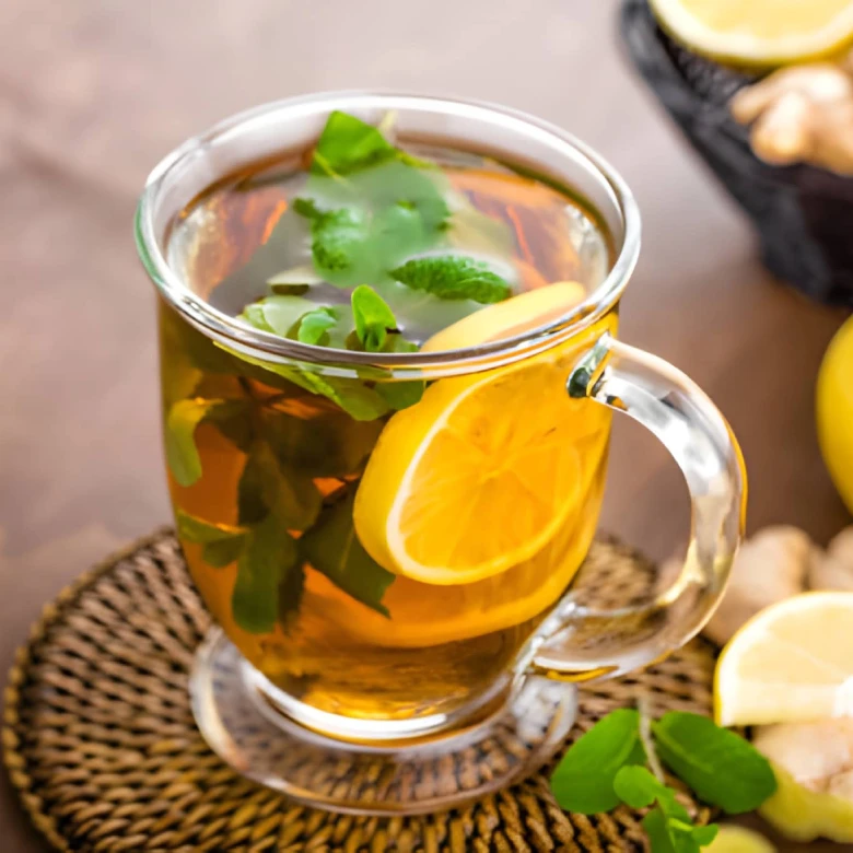 Green Tea with Lemon