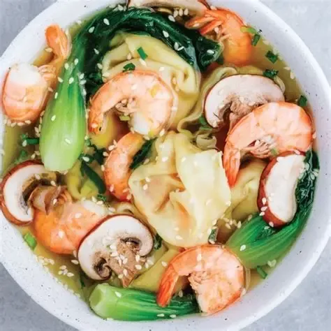 King Prawn Won Ton Soup