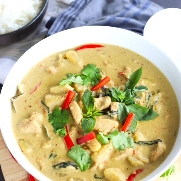 Green Curry Chicken