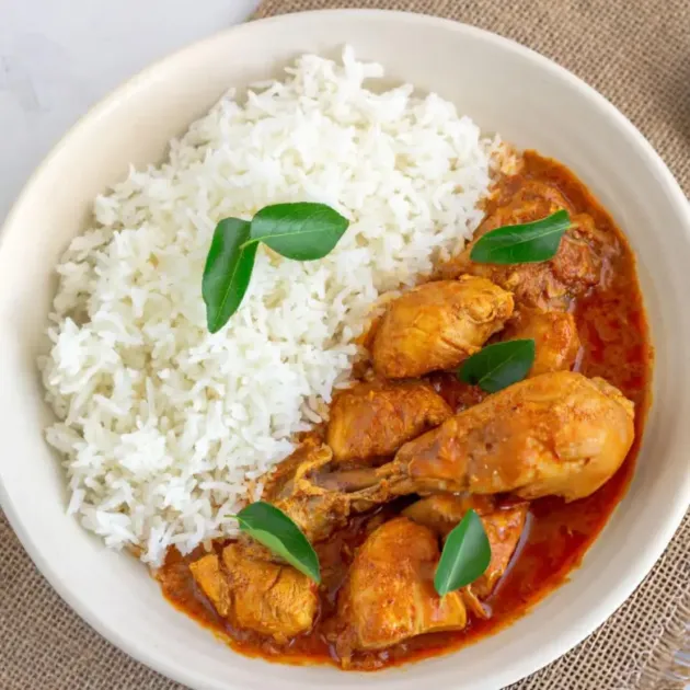 Chicken Rice with gravy