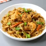 Fried Noodles with Prawns